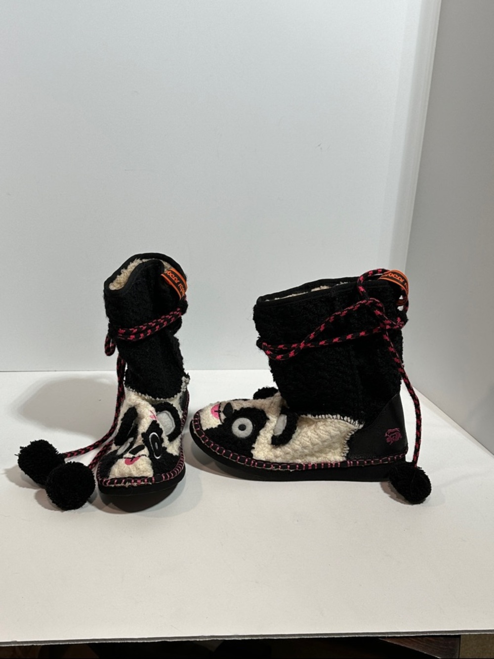 Tigerbear Republik "Beastie Besties" Panda Boots